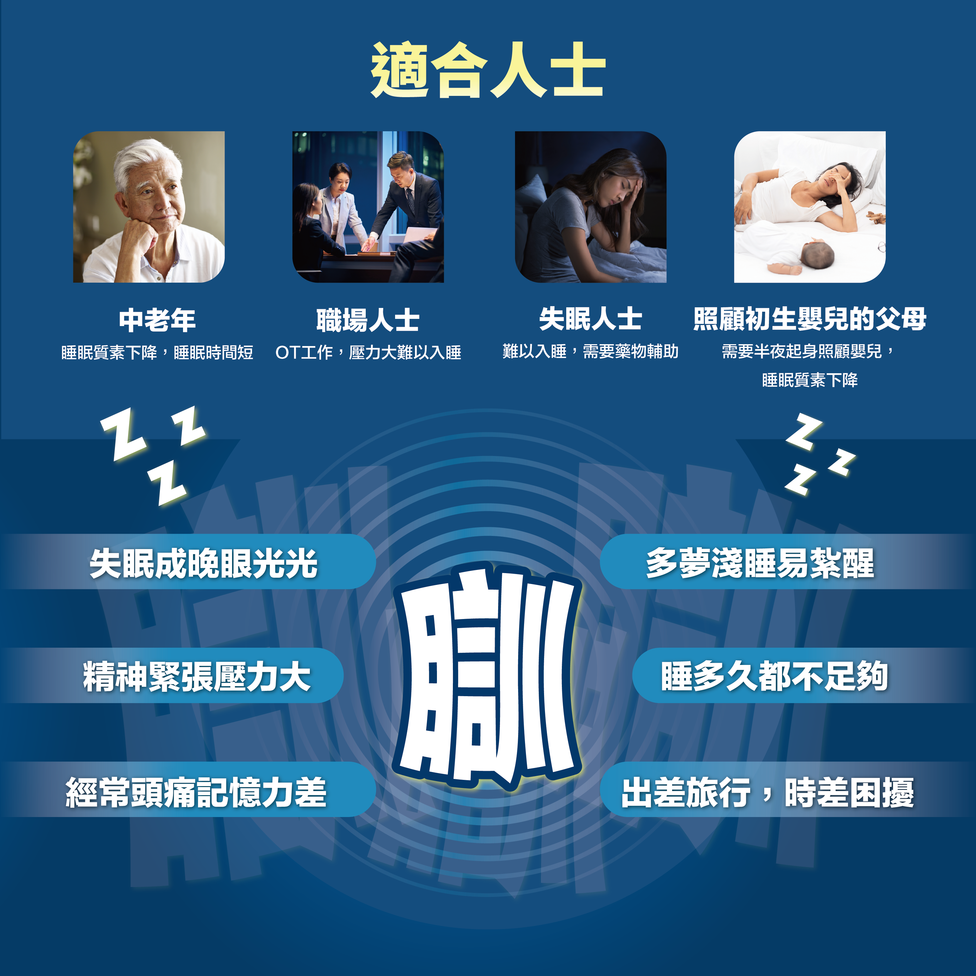 川御 - 瞓得深 (60粒膠囊裝) 高純度GABA 提升深層睡眠