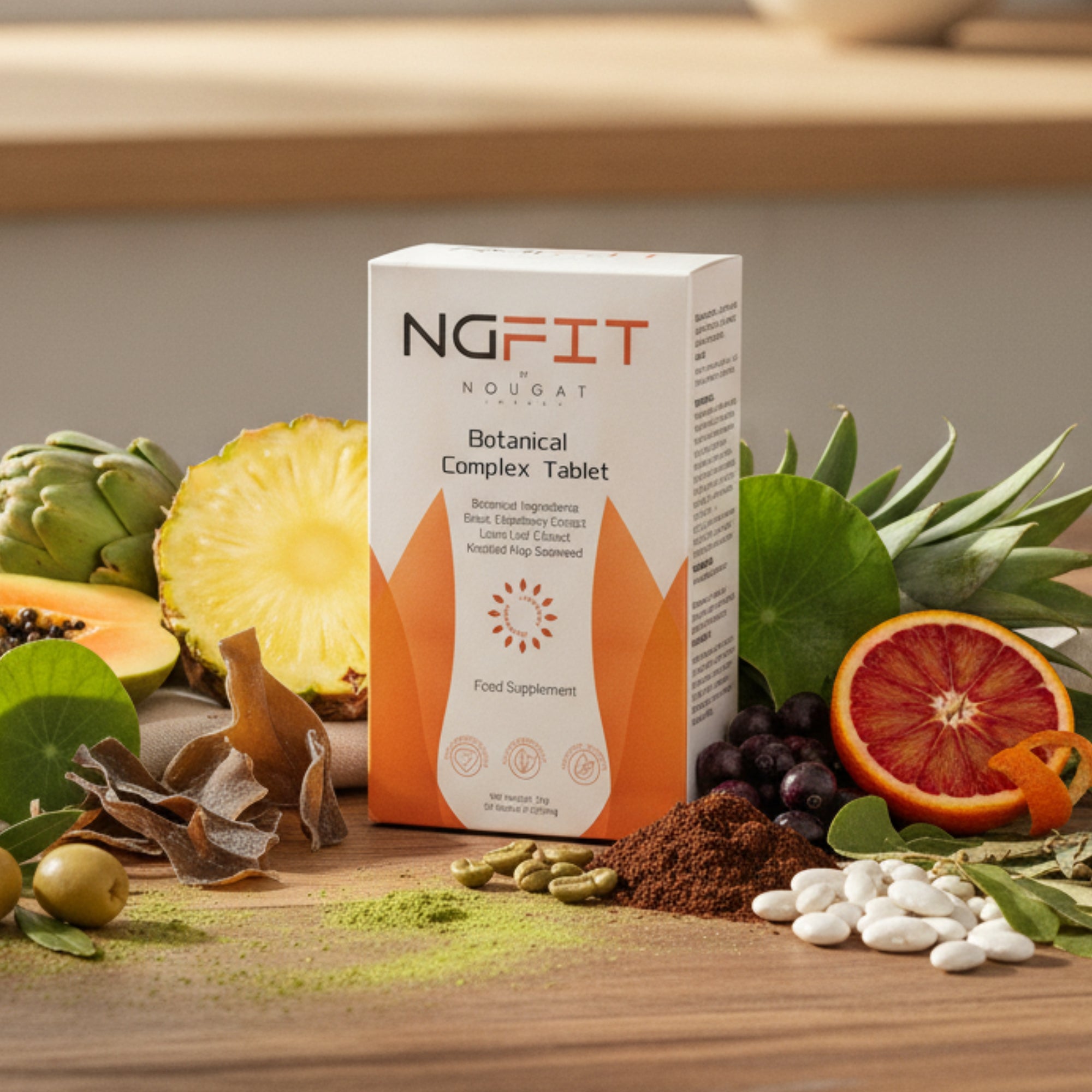 NOUGAT 敦集 - 英國阻糖減脂纖體片 (一盒30片) 糖碳油三阻，燃抑排三減