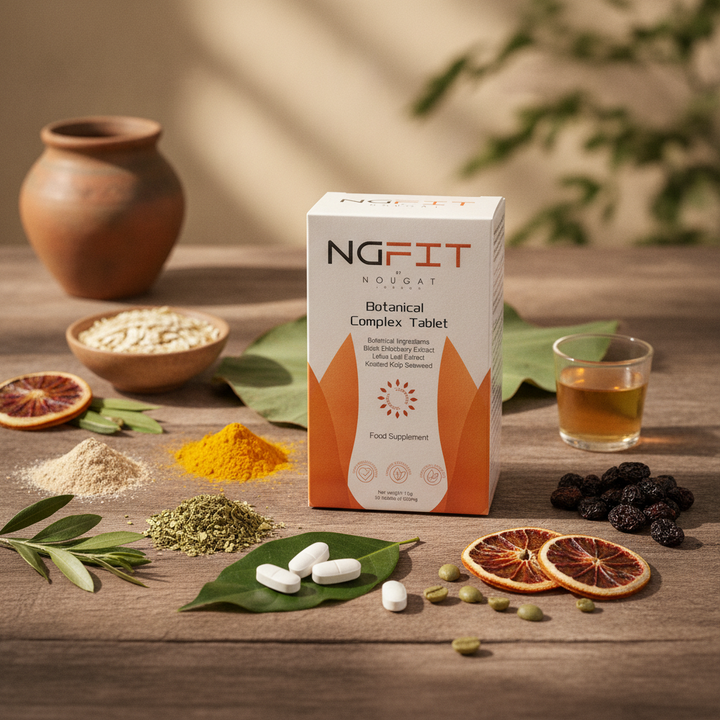 NOUGAT 敦集 - 英國阻糖減脂纖體片 (一盒30片) 糖碳油三阻，燃抑排三減