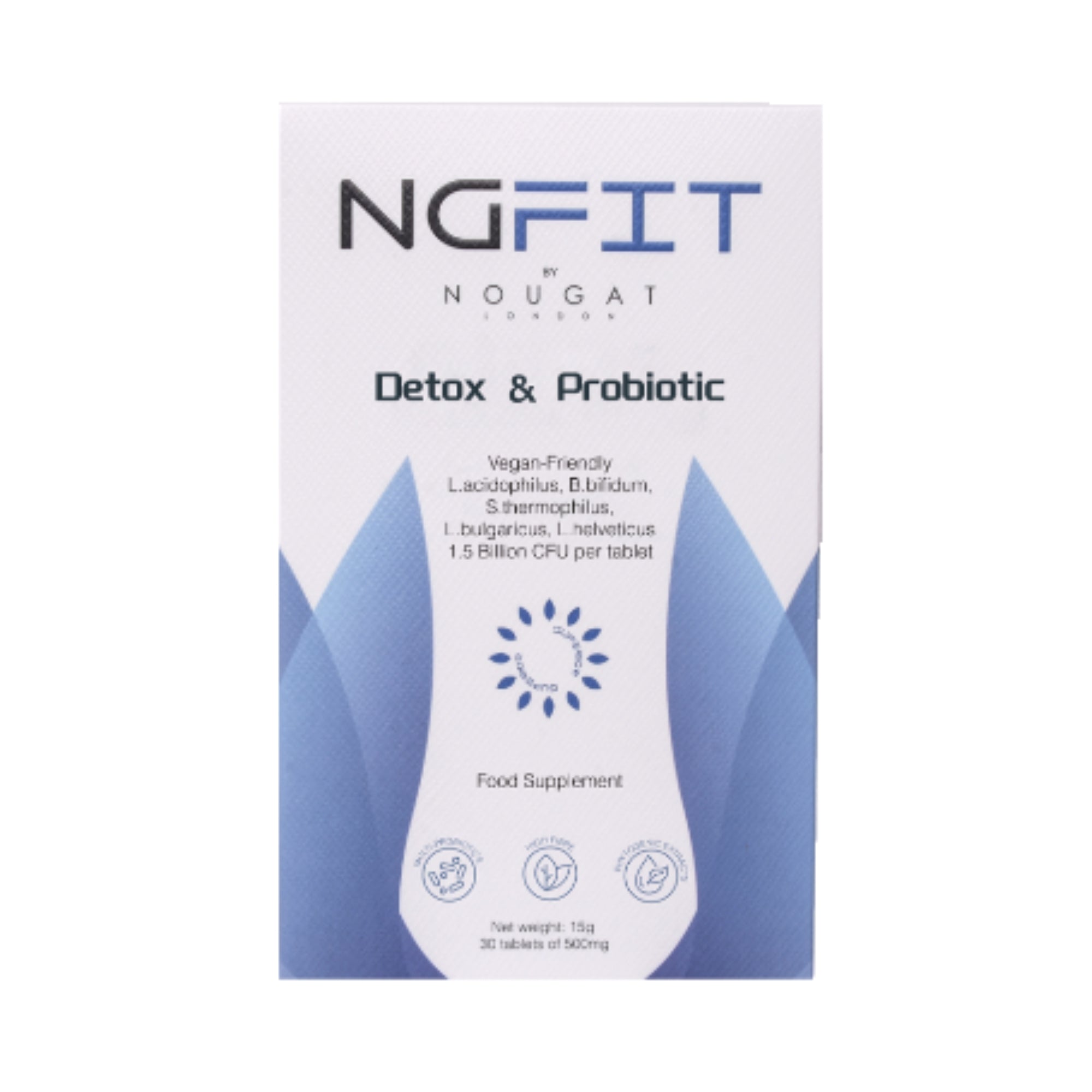 NOUGAT 敦集 - 英國舒腸護胃片 (一盒30片) 四重屏障養護，實現腸胃健康！