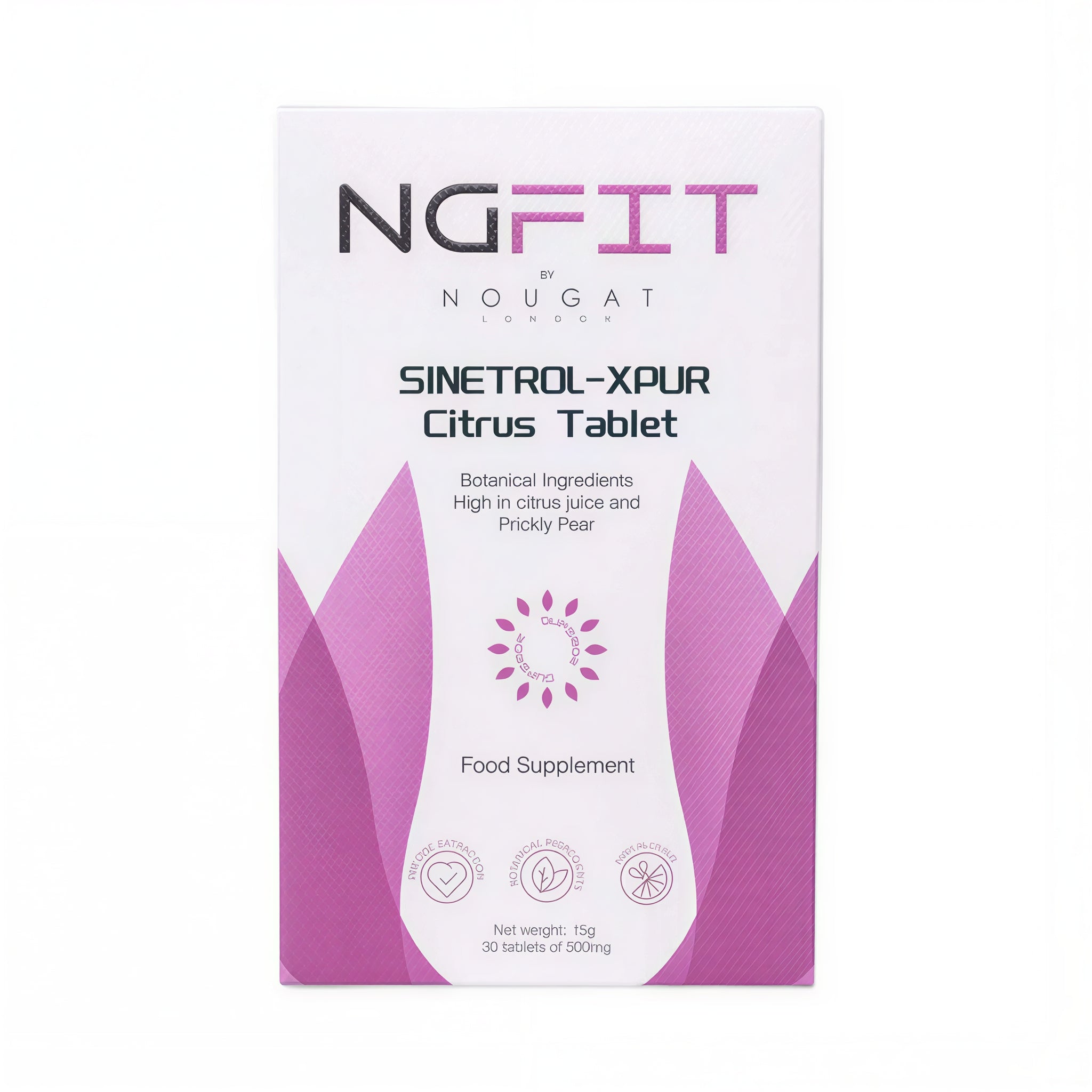 NOUGAT 敦集 - 英國排毒防反彈片 (一盒30片) 防反彈提代謝 維持健康體態