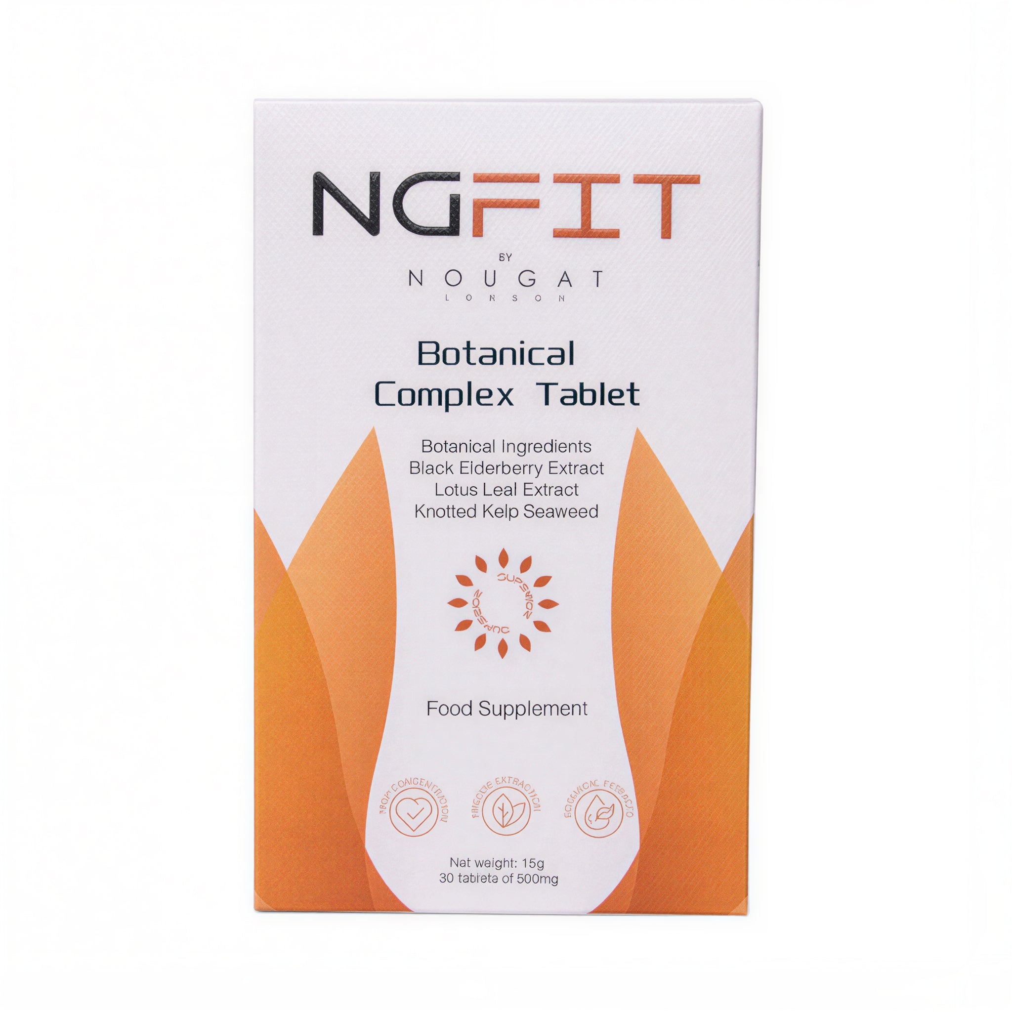 NOUGAT 敦集 - 英國阻糖減脂纖體片 (一盒30片) 糖碳油三阻，燃抑排三減