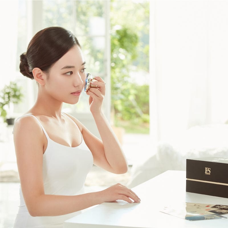 ES Global -【女人我最大推薦】韓國 esV10 小魔碟醫美級家用多效熱波光療美容儀