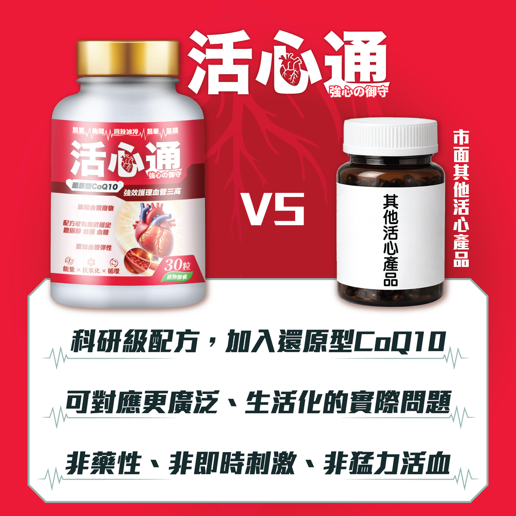 川御 - 活心通 (30粒膠囊裝) 最強清道夫組合 全方位穩定巡航