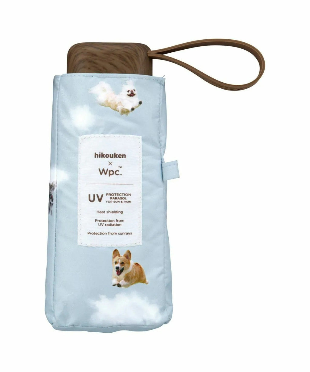 Wpc. - [P27/P28] Hikouken 飛行犬隔熱防UV遮陽縮骨遮 (米黃色 / 藍色可供選購)