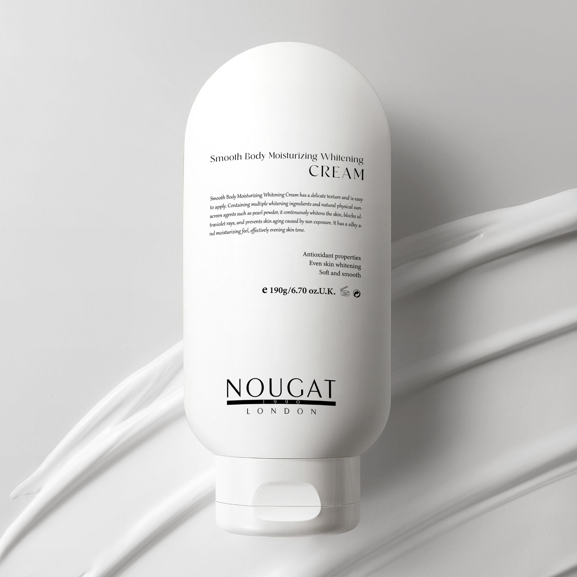 NOUGAT 敦集 - 英國絲柔潤白身體素顏霜 (190克)