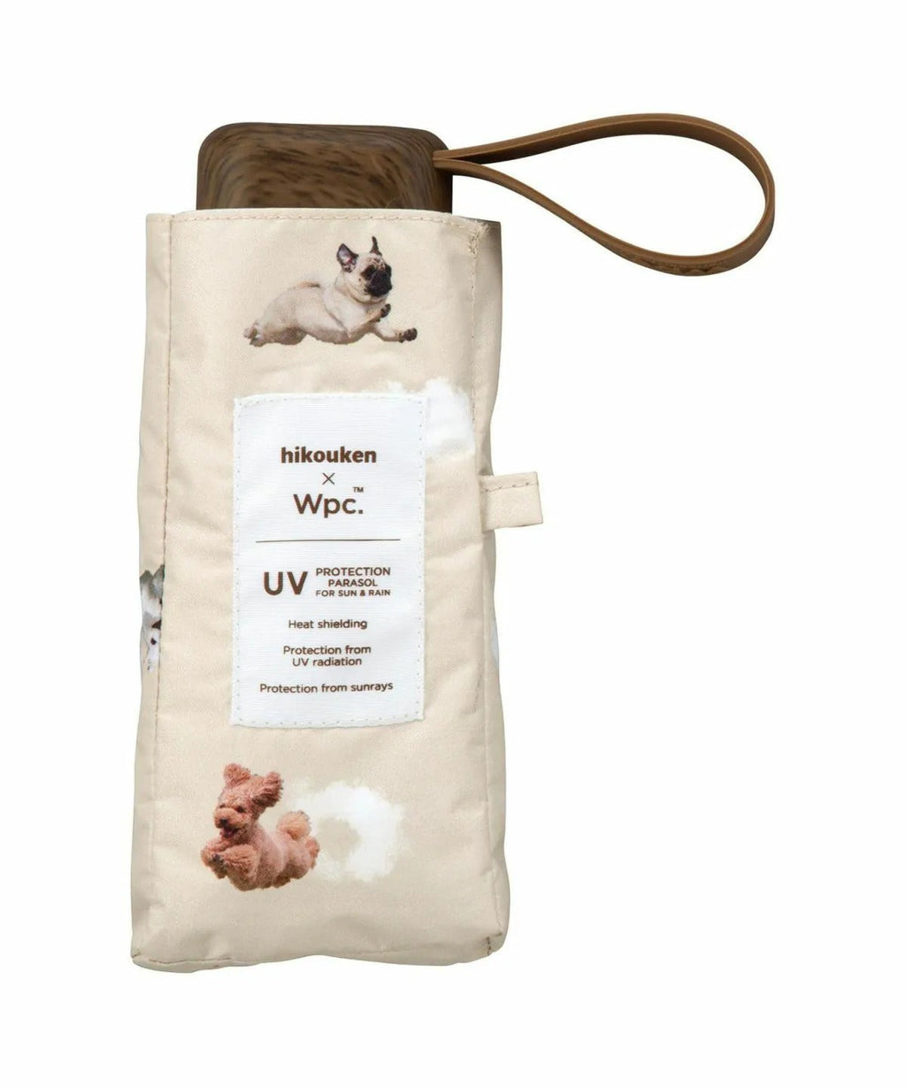 Wpc. - [P27/P28] Hikouken 飛行犬隔熱防UV遮陽縮骨遮 (米黃色 / 藍色可供選購)