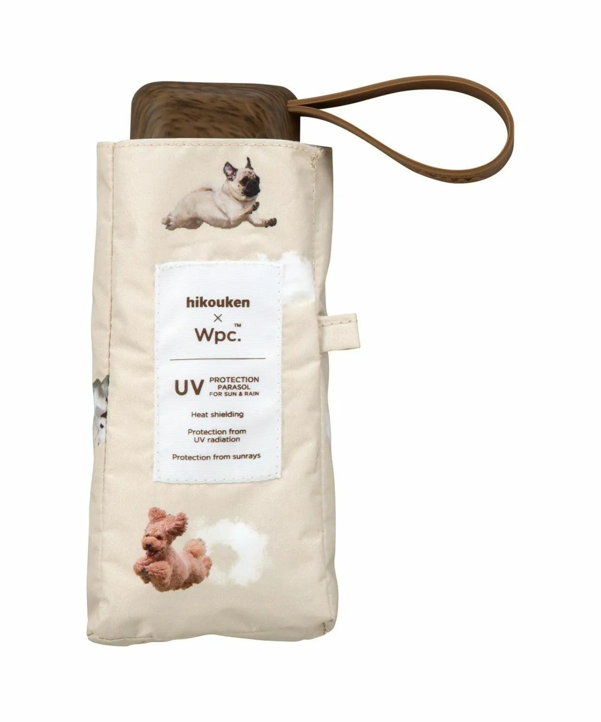 Wpc. - [P27/P28] Hikouken 飛行犬隔熱防UV遮陽縮骨遮 (米黃色 / 藍色可供選購)