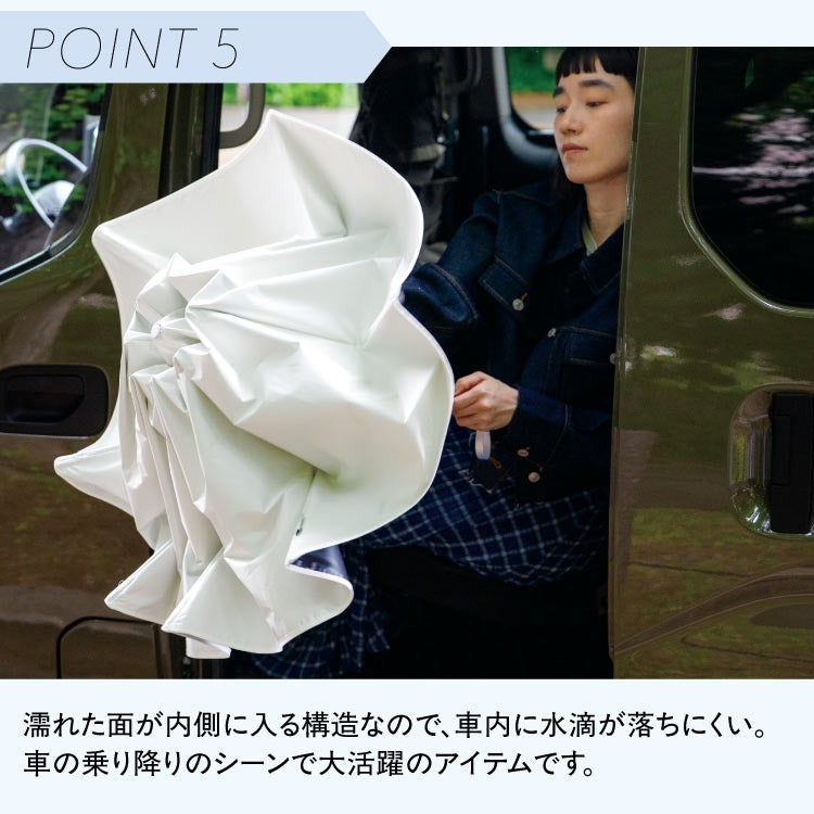 Wpc. - [S36/S37/S38] Magfit 車用磁吸隔熱防UV縮骨遮 (灰色 / 莫卡色 / 米白色可供選購)