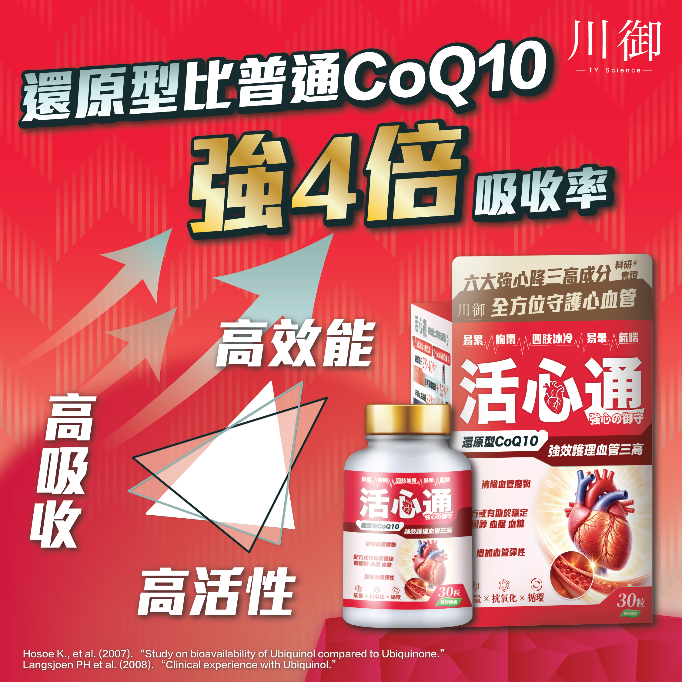 川御 - 活心通 (30粒膠囊裝) 最強清道夫組合 全方位穩定巡航