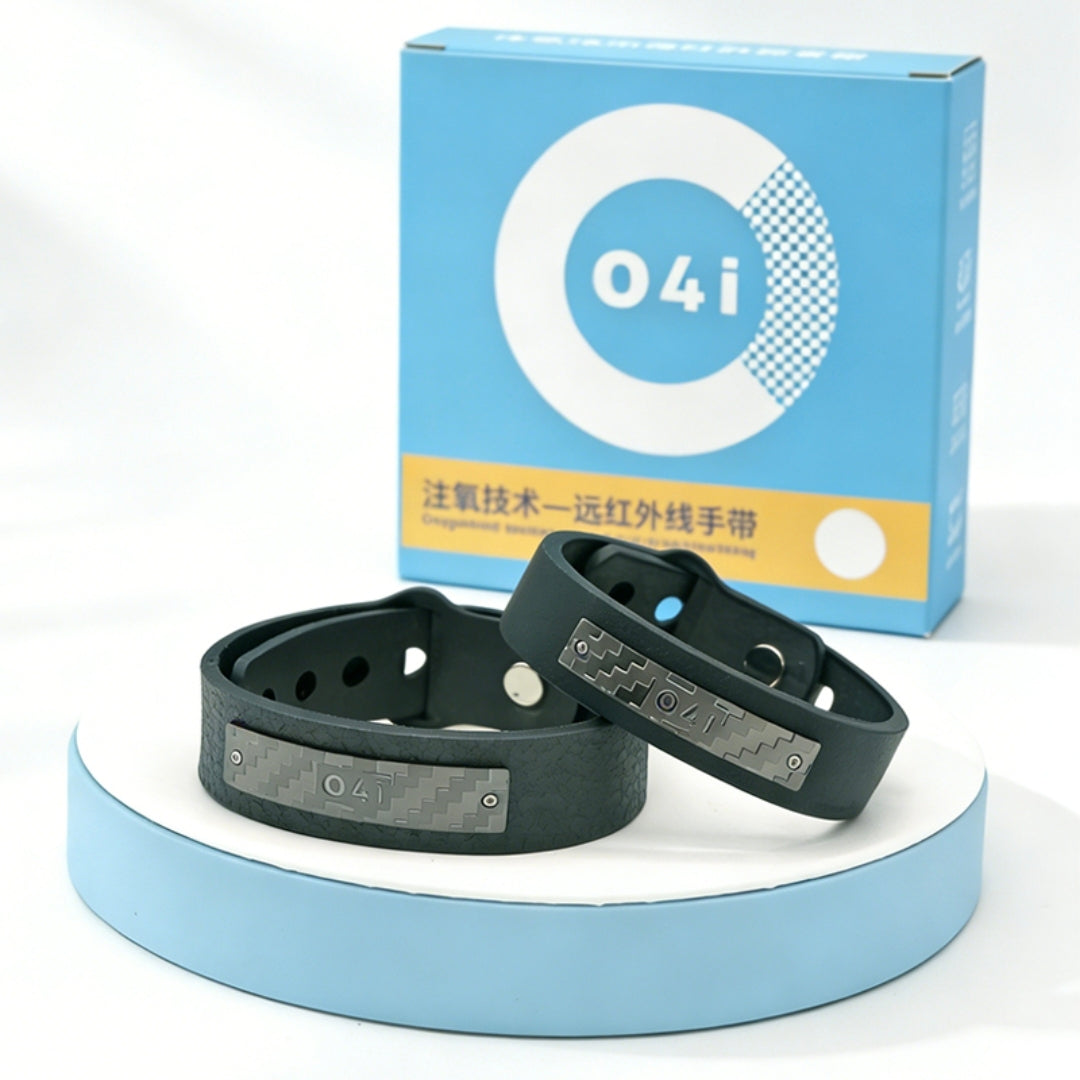 【買2件免運費】O4i - 注氧技術遠紅外線手帶