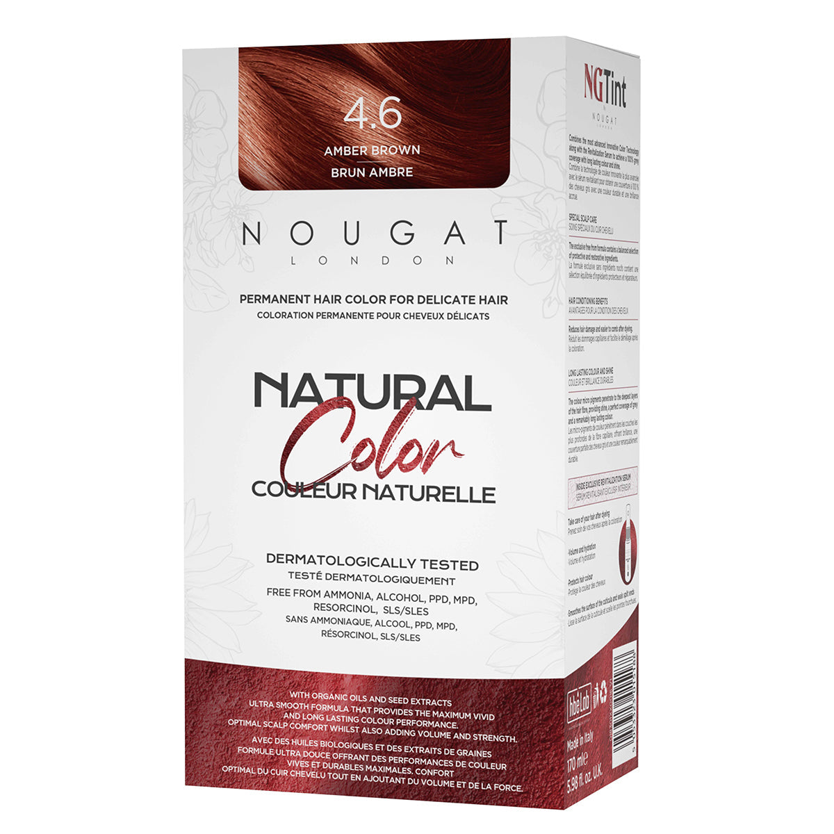 NOUGAT 敦集 - 意大利植物染髮劑染髮膏 (170毫升) 多款顏色可供選購