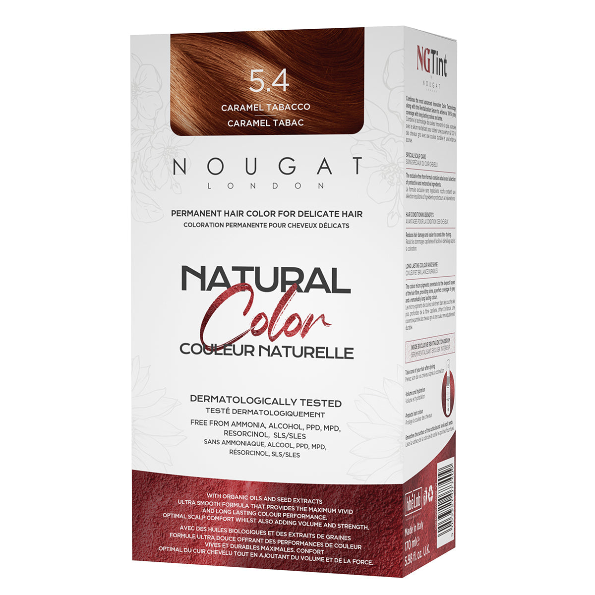 NOUGAT 敦集 - 意大利植物染髮劑染髮膏 (170毫升) 多款顏色可供選購