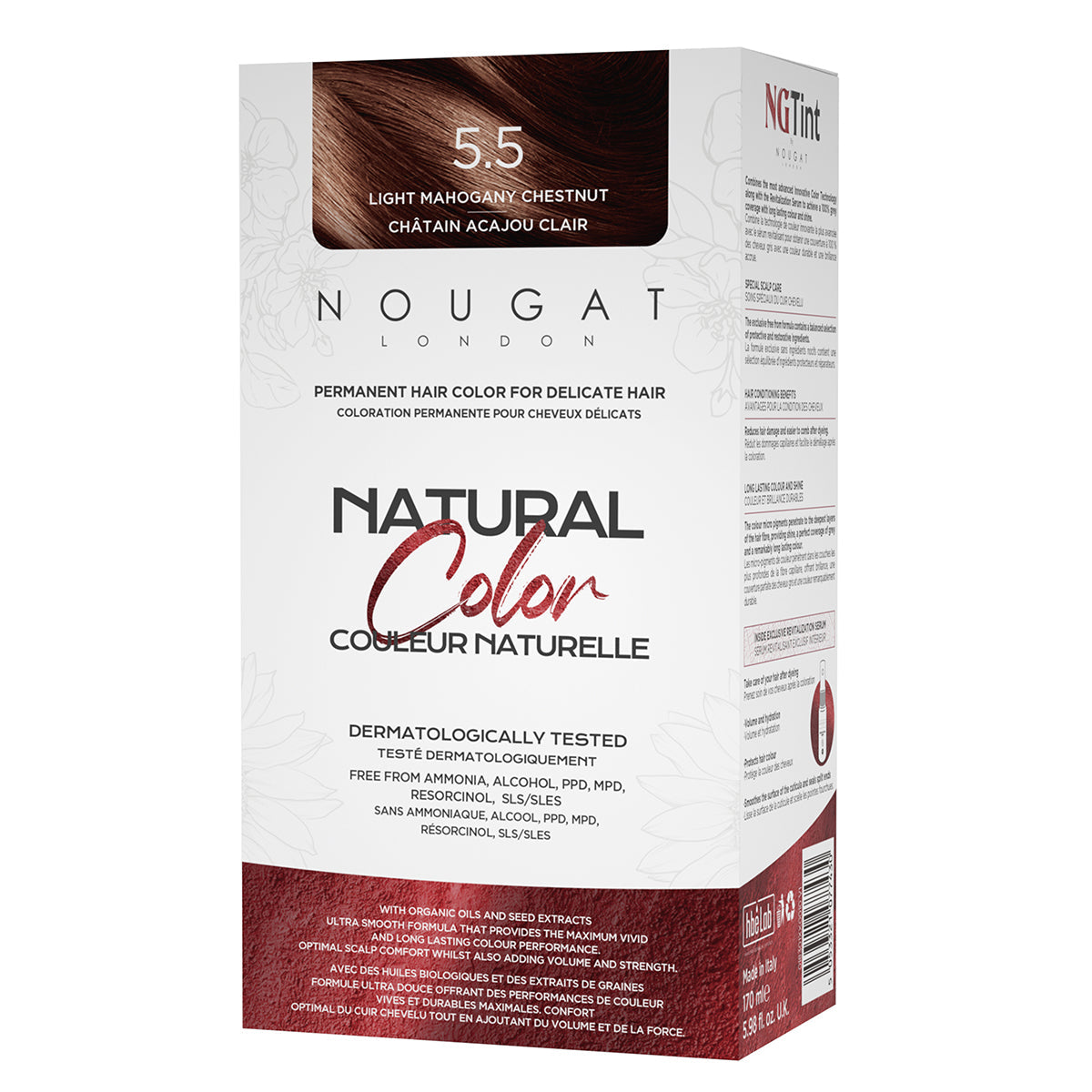 NOUGAT 敦集 - 意大利植物染髮劑染髮膏 (170毫升) 多款顏色可供選購