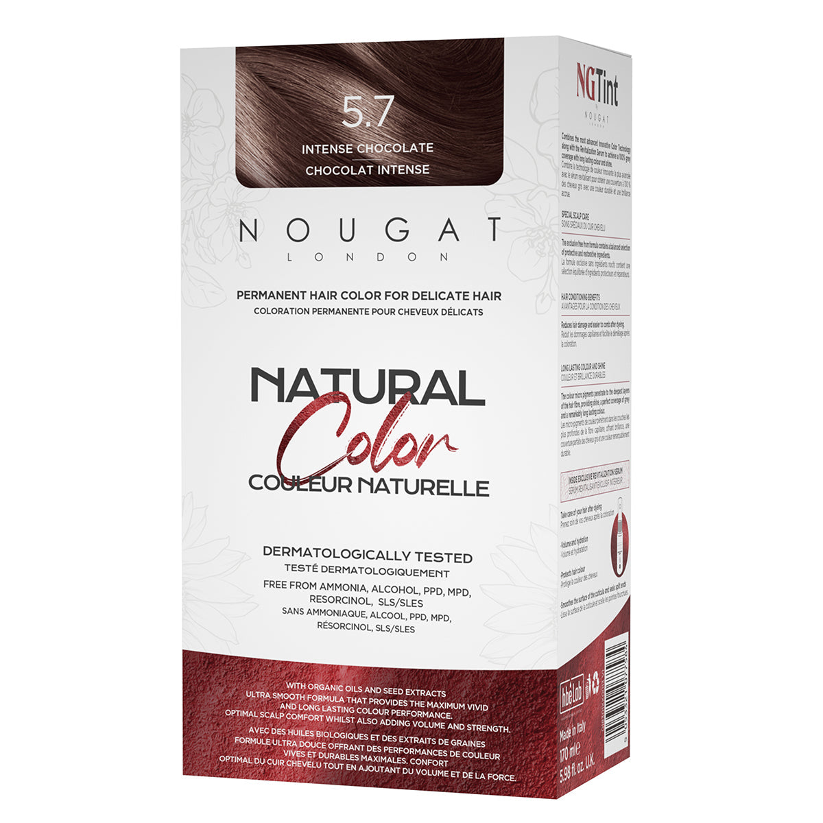 NOUGAT 敦集 - 意大利植物染髮劑染髮膏 (170毫升) 多款顏色可供選購