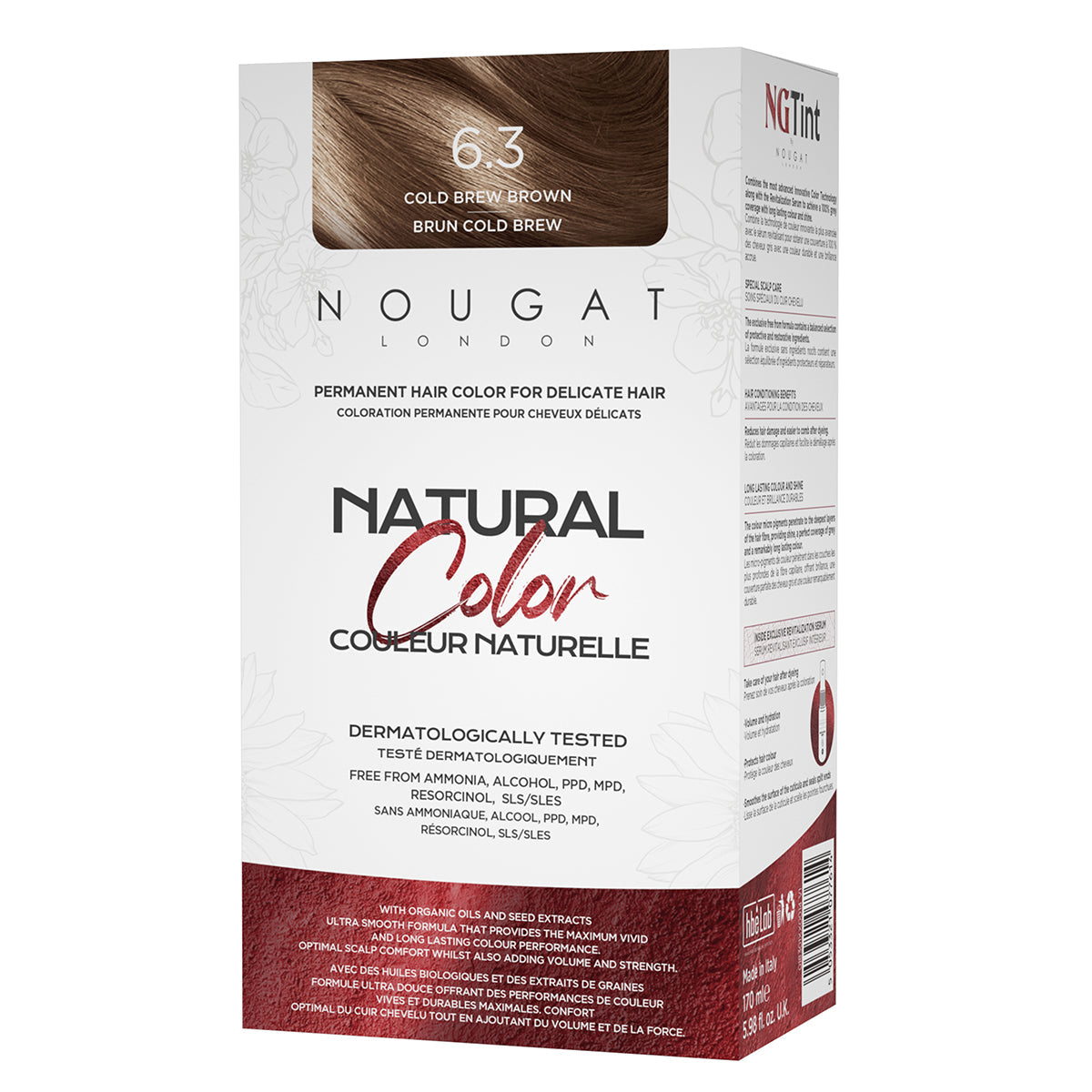 NOUGAT 敦集 - 意大利植物染髮劑染髮膏 (170毫升) 多款顏色可供選購