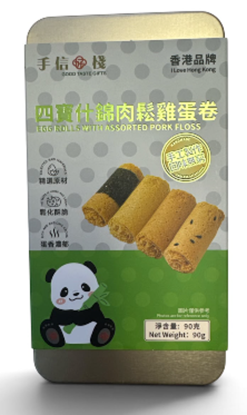 手信好棧 - 四寶什錦肉鬆雞蛋卷 (90克)