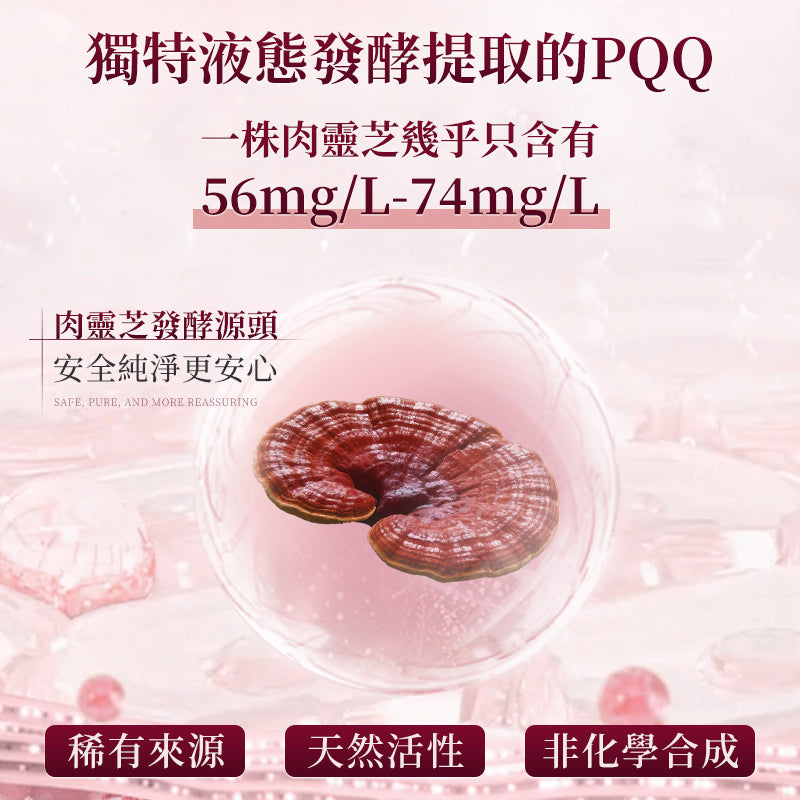 樂生命 -【抗衰老之王者】SUPER PQQ 回復年輕精華飲 (一盒6支／每支100毫升)