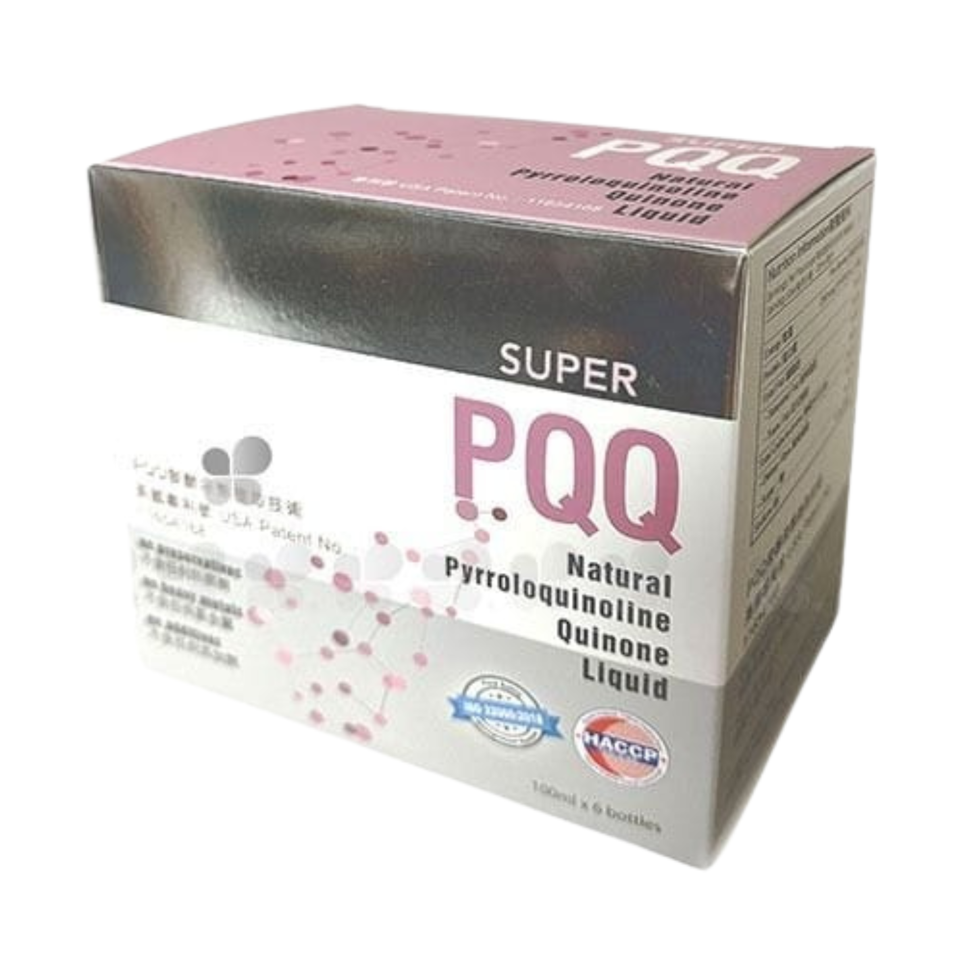 樂生命 -【抗衰老之王者】SUPER PQQ 回復年輕精華飲 (一盒6支／每支100毫升)